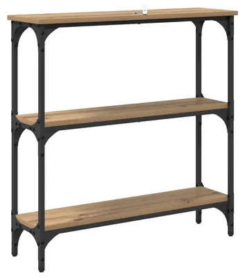 Produktbild von vidaXL Konsolentisch Artisan-Eiche 75 x 22,5 x 75 cm Holzwerkstoff