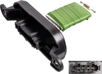 Produktbild von FEBI BILSTEIN 176299 Gebläsewiderstand für VW Transporter V Bus (7HB, 7HJ, 7EB, 7EJ, 7EF, 7EG, 7HF, 7EC) Innenraumgebläse