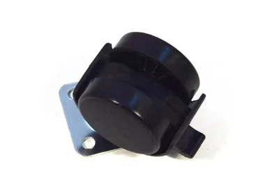 Produktbild von 4 Stück Möbelrollen mit Platte Räder Lenkrolle Bockrollen Laufrollen mit Bremse, 50mm