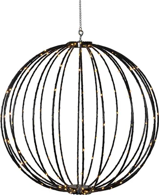 Produktbild von Star Trading Mounty, Leichte Dekorationsfigur, Schwarz, IP44, 96 Glühbirne(n), LED, 1,5 W