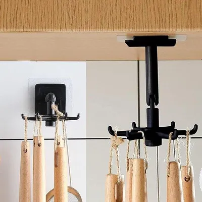 Immagine prodotto di Supporti da cucina autoadesivi per utensili da cucina, set da 4 pezzi