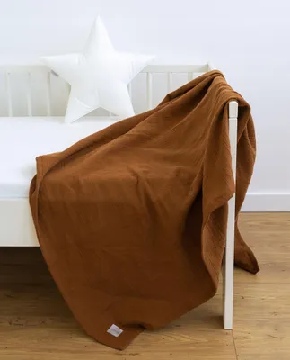 Produktbild von 100% Baumwoll Musselin Swaddle 95x95 cm Caramel