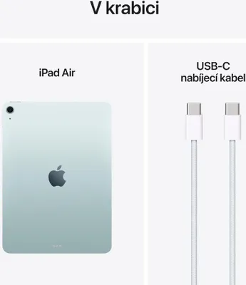 Apple iPad Air 11 Zoll/(M3) Wi-Fi/10,86 Zoll/2360 x 1640/8 GB/512 GB/iPadOS18/Blau