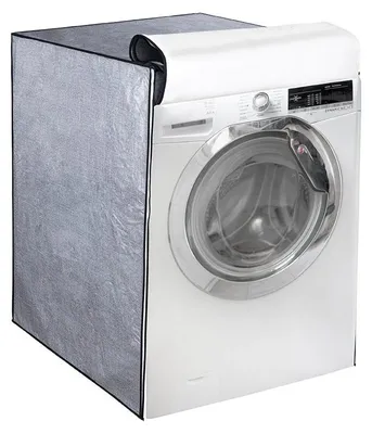 Imagen del producto de Funda para lavadora exterior impermeable carga frontal - Gris 0501001-6