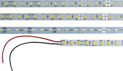 Produktbild von 1m LED Aluminium Hart Strip Schiene Streifen Alu Strip Bar Licht Modul Lichtband 12V Warmweiß