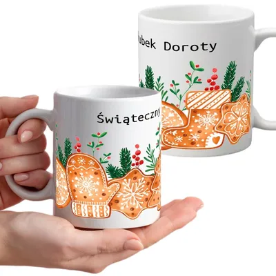 Zdjęcie produktu dla Kubek z twoim własnym nadrukiem foto logo prezent personalizowany 330 ml ceramika sublimacja