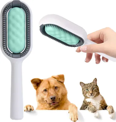 Produktbild von Verk 24429_Z 3-in-1 Silikon-Kämmbürste für Hunde und Katzen SONDERANGEBOT