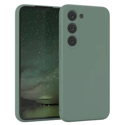 Produktbild von EAZY CASE - TPU Hülle für Samsung Galaxy S23, TPU Case stoßfeste Handyhülle, weiches Cover mit Kameraschutz, Silikonhülle in Grün