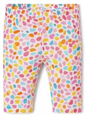 Zdjęcie produktu dla Legginsy dla dziewczynek z kolorowym wzorem