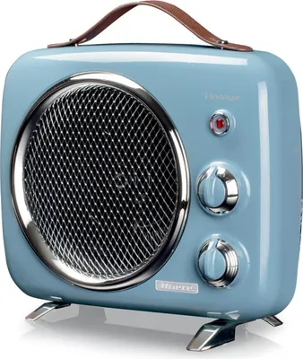 A vintage-style electric heater.