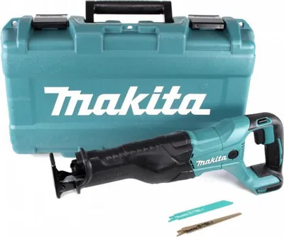 Image de Makita DJR 186 ZK 18 V Li-Ion Scie récipro sans fil avec Boîtier de transport - sans Batteries, ni Chargeur