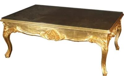 Immagine prodotto di Casa Padrino Tavolino barocco oro 120 x 80 cm - Tavolino da salotto per il soggiorno