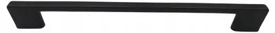 Produktbild von Gamet Klassischer Schwarzer Möbelgriff Matt 192 mm