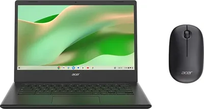 Immagine prodotto di Acer Chromebook CBOA314-1H-C5GY + Mouse, Intel® Celeron® N, 1,1 GHz, 35,6 cm (14"), 1920 x 1080 px, 4 GB, 64 GB