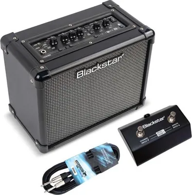 Produktbild von Blackstar ID Core 10 V4 Bluetooth Verstärker mit Fußschalter und Kabel