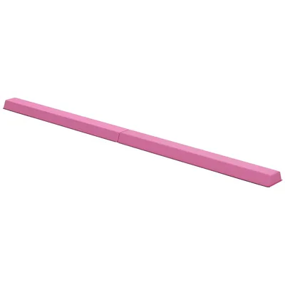 Produktbild von Balancetrainer Faltbarer Schwebebalken Rutschfest Balance Beam Turnbalken bis 80 kg für Kinder ab 3 Jahre 236 cm Hellrot