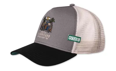 Produktbild von Coastal HFT Trucker Cap Delivery Grey/Black
