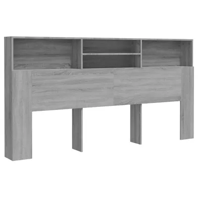 Obrázok produktu pre vidaXL Čelná doska s policami Grey Sonoma 200x19x103,5 cm