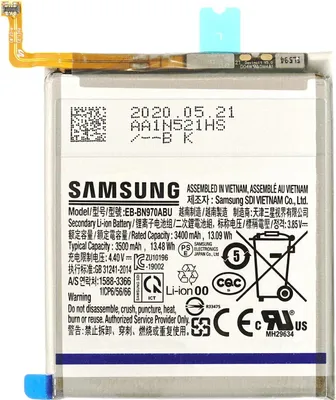 Produktbild von Samsung Galaxy Note 10 SM-N970F Akku Batterie EB-BN970ABU 3500 mAh