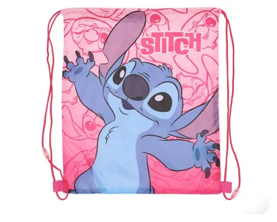 Immagine prodotto di Lilo & Stitch borsa sportiva leggera 45x34,5 cm borsa da ginnastica per bambini