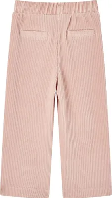 Imagen del producto de vidaXL Pantalones para niños, color rosa claro, talla 104