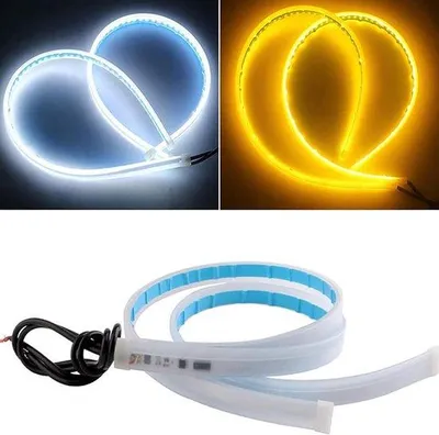 Productafbeelding van 60 cm LED-strip voor dagrijverlichting - waterdicht - richtingaanwijzer - verlichting voor auto's en vrachtwagens