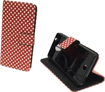 Zdjęcie produktu dla Etui na telefon komórkowy Etui na telefon komórkowy Wiko U Feel Polka Dot Red