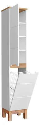 Produktbild von Hochschrank Badezimmer Regal Badschrank Badmöbel Regale Bad Schränke 35x33x187cm