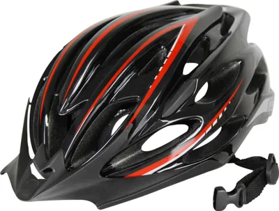Image de Casque de protection respirant pour vélo MTB Noir Rouge_Universel