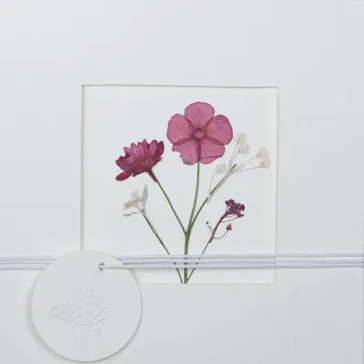 Produktbild von Blumenpasspartout Karte "Für Dich"
