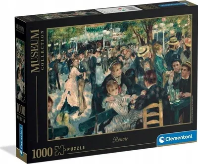 Image de CLEMENTONI Puzzle 1000 Musée Bal Du Moulin De La Galette 37091