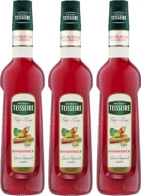 Produktbild von Mathieu Teisseire Getränke-Sirup Rhabarber 0,7L (3er Pack)