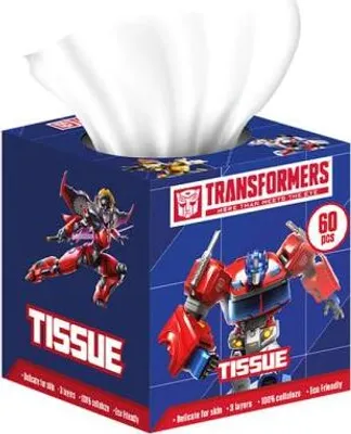 Obrázok produktu pre Hygienické obrýbky Transformers, 60 kusov