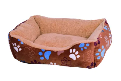 Produktbild von Nobby Komfortbett eckig Classic Lissi braun, Maße: 80 x 70 x 22 cm