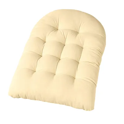 Immagine prodotto di HOMESCAPES Cuscino mezzotondo per sedia sospesa - Crema