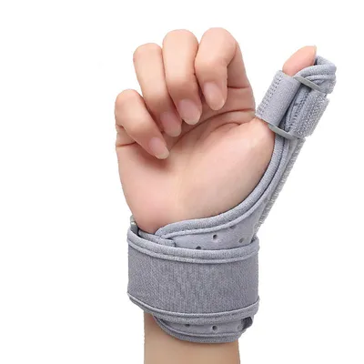 Produktbild von Cool-i® Handgelenk und Daumenbandage mit verstellbarer Aluminiumstütze, links/rechts tragbar, atmungsaktiv, Einheitsgröße,1 Stück