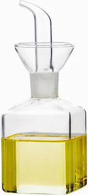 Immagine prodotto di Flacone di vetro per olio, aceto, piccole dosatrici di olio, dispenser per aceto - Flacone per olio con beccuccio - Flacone per olio d'oliva per la cucina, campeggio e barbecue