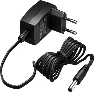 Zdjęcie produktu dla 25x Goobay 64982 Zasilacz 5 V (5 W / 1,0 A), czarny, 1,8 m - z wtyczką DC 5,5 mm x 2,1 mm