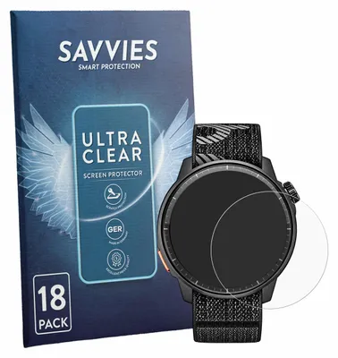 Produktbild von 18x Für Mibro AeroPace Schutzfolie Savvies Displayschutz Display Schutz Folie Klar Transparent