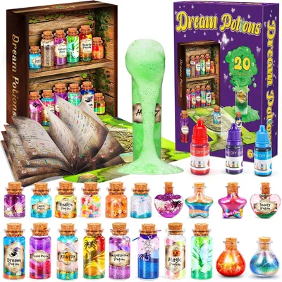 Productafbeelding van Subtail potion making kit kinderen - Craft kits voor kinderen - Kerstcadeaus voor 6 7 8 9 10 jaar oude meisjes