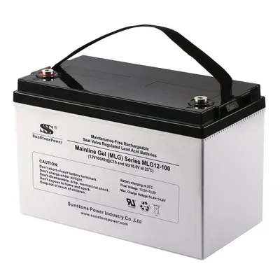 Produktbild von Sunstone 12V 120AH Blei Säure Gel Batterie Akkuspeicher für Photovoltaikanlage USV Notstrom 0% MwSt