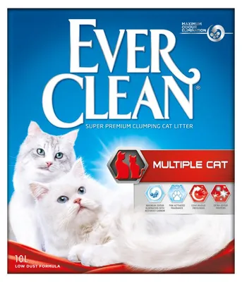 Image de Ever Clean, litière pour plusieurs chats, 10 litres