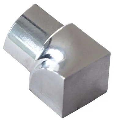 Produktbild von Dalsys Inneneck Viertelkreisprofil 10mm Edelstahl poliert
