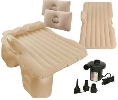 Obrázek produktu pro Aga Nafukovací matrace do auta + pumpa béžová