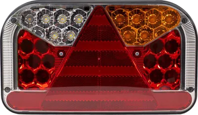 Obrázek produktu pro Univerzální 6funkční LED zadní svítilna FT-170 pravá s bočním osvětlením SPZ