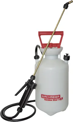 Produktbild von Birchmeier Garden Star 3, Kompressionsgartenspritzer, 3 l, Kunststoff, Messing/Kunststoff, 3 bar, 177 mm