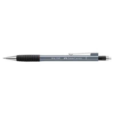Produktbild von Faber-Castell 134589, Grau, Grau, B, Einziehbar, Twist-out, Metall