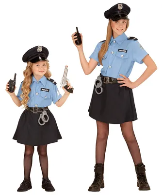 Obrázok produktu pre POLICAJTKA (blúzka, sukňa, opasok, čiapka) 104