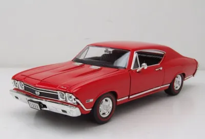 Produktbild von Welly 29397R Chevrolet Chevelle SS 396 1968 rot 1:24