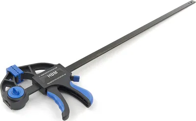 Immagine prodotto di Morsetti presa rapida, morsetti da falegname, morsetti per barra cricchetto, morsetti sgancio rapido, morsetti a una mano per lavorazione legno, artigianato fatto a mano, 310 mm Hbm